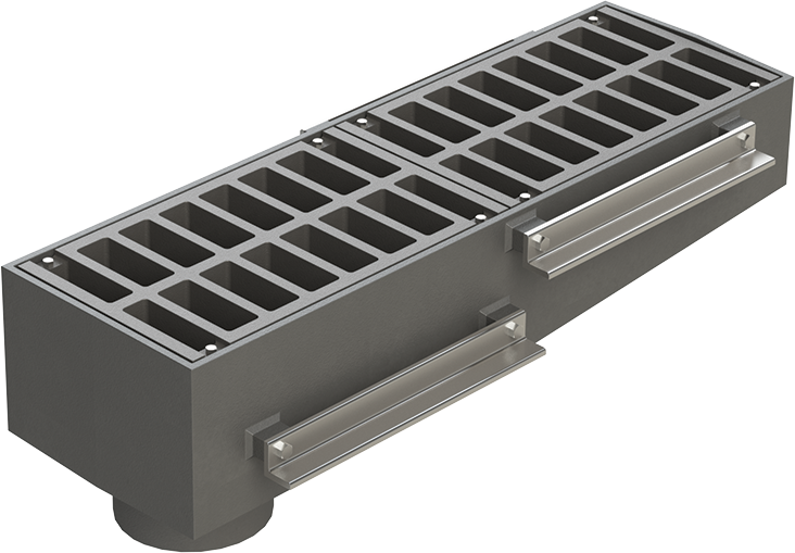 Type B Bridge Drain 2 Grates