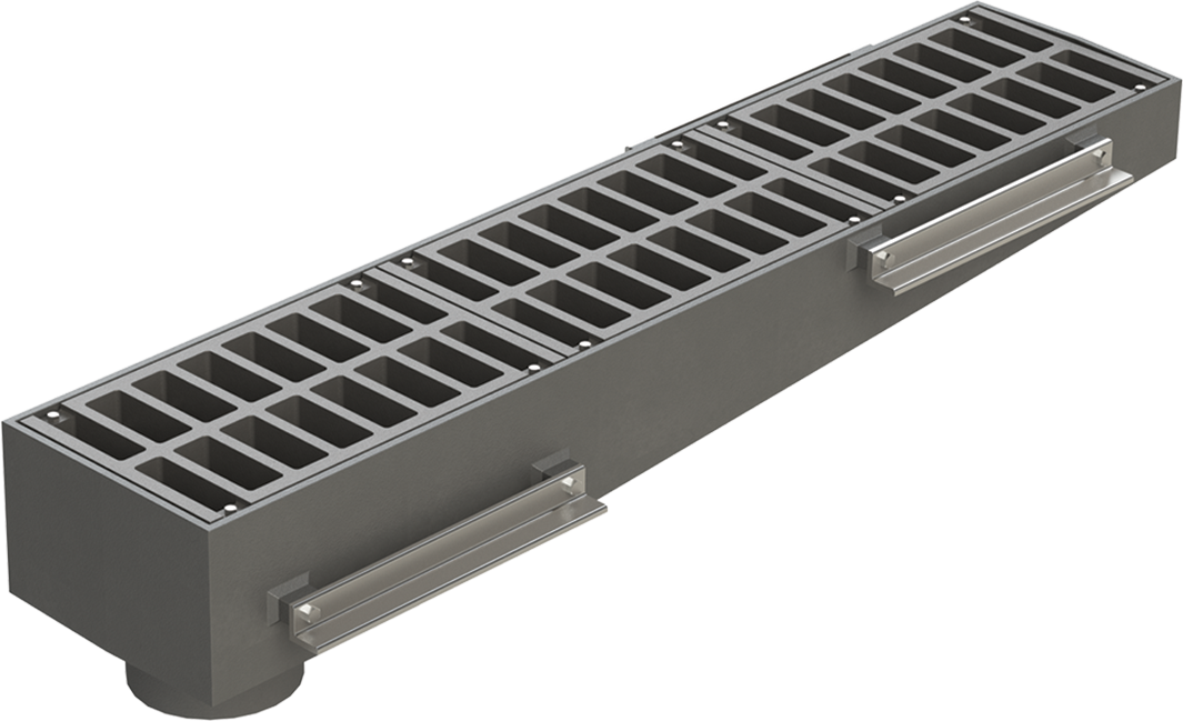 Type C Bridge Drain 3 Grates