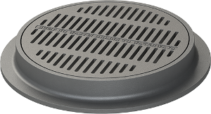 Round Pedestrian Manhole Catch Basin