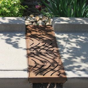Decorative Sidewalk Trench Grate